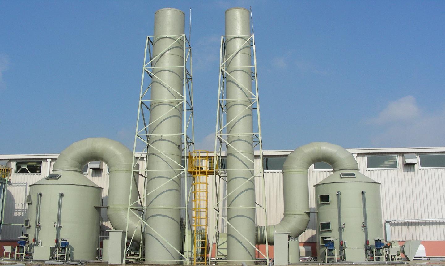 新型玻璃鋼脫硫塔-先進技術-高效凈化-穩定運行