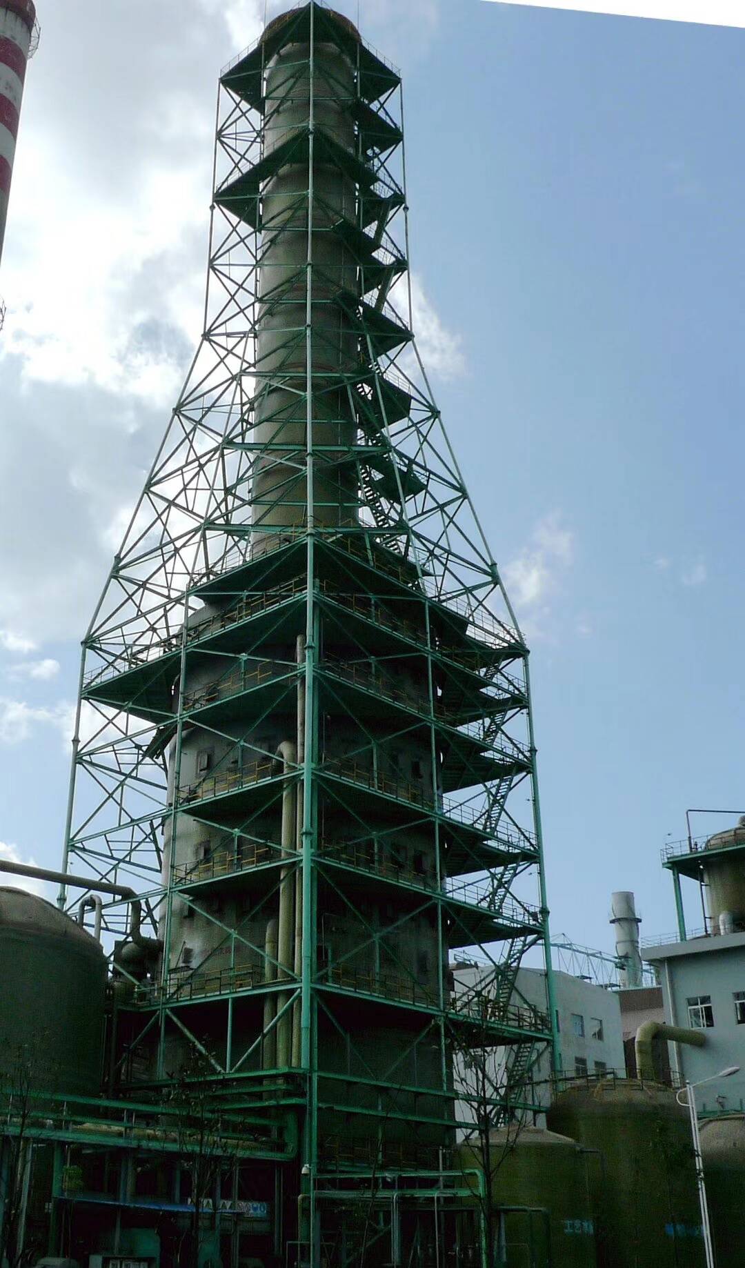 山西玻璃鋼脫硫塔-節能環保-降低能耗、減少排放